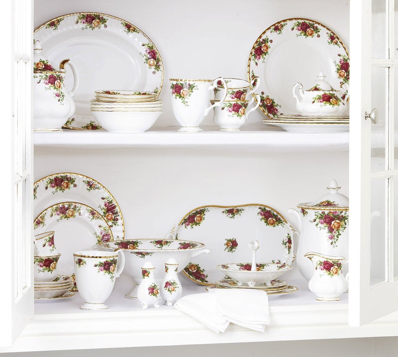 ROYAL ALBERT إبريق قهوة كبير من رويال ألبرت روزز القديمة - Image 2